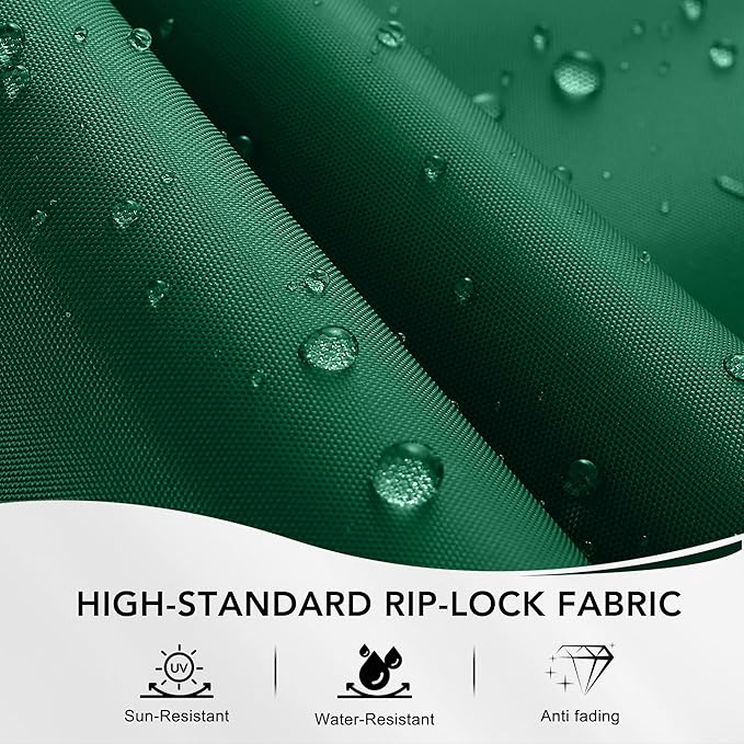 MASTERCANOPY Replacement Canopy Top for Lowe's Allen Roth 10x12 Gazebo #GF-12S004B-1 (Forest Green,Polyester)
