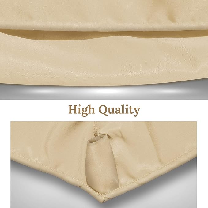 YardGrow 13ft 8 Ribs Umbrella Canopy Replacement for Patio Umbrella, Canopy ONLY, Frame NOT Included