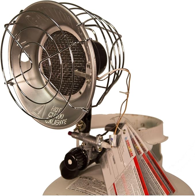 Dura Heat TT-15CSA Tank Top Heater, Silver, Medium