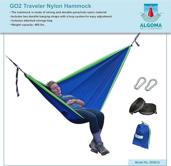 GO2 Traveler Nylon Hammock
