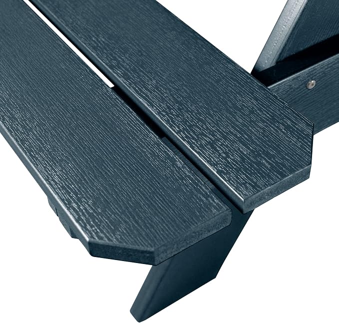 Highwood Professional Commercial Grade National Picnic Table, Federal Blue