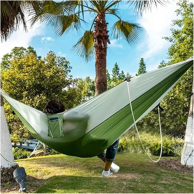 Hammocks, Outdoor Hammock Outdoor Parachute Parachute Lightweight Camping,for Outside(Blue)