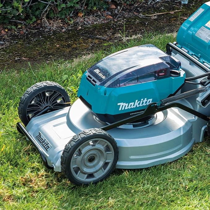 Makita XML09PT1 36V (18V X2) LXT® Brushless 21" Self-Propelled Commercial Lawn Mower Kit with 4 Batteries (5.0Ah) (Renewed)