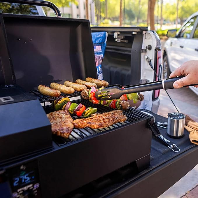 Pit Boss PB150PPG Table Top Wood Pellet Grill, Black - 11091
