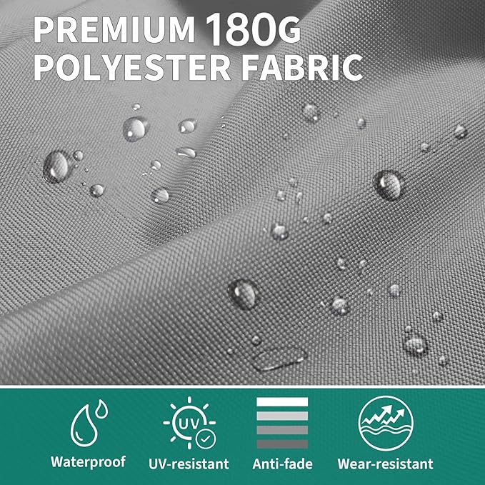 15 ft Umbrella Outdoor Patio with Base, Double-Sided Rectangular Outdoor Shade,UV & Fade-Resistant Polyester, Easy Crank Lift,Waterproof Market Umbrella for Pool, Garden, Backyard