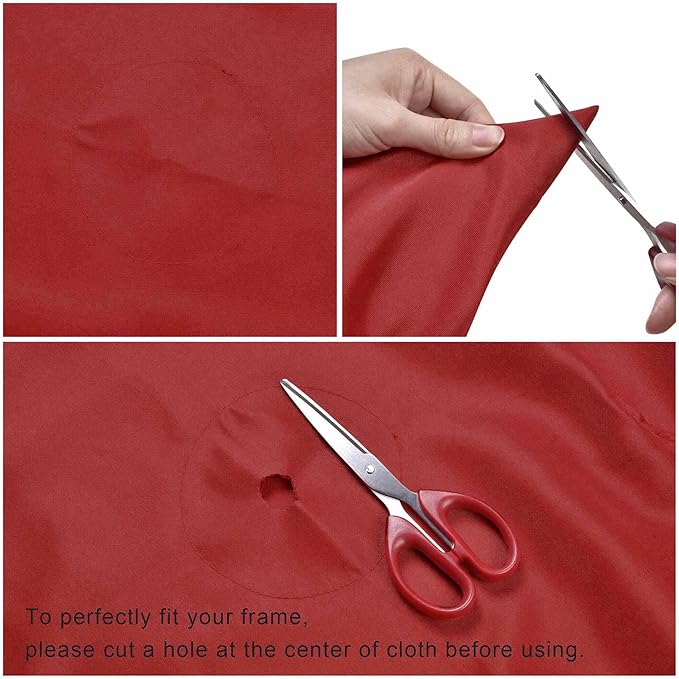 Yescom Patio Umbrella Replacement Outdoor Canopy Beach Backyard Market Table Top Cover