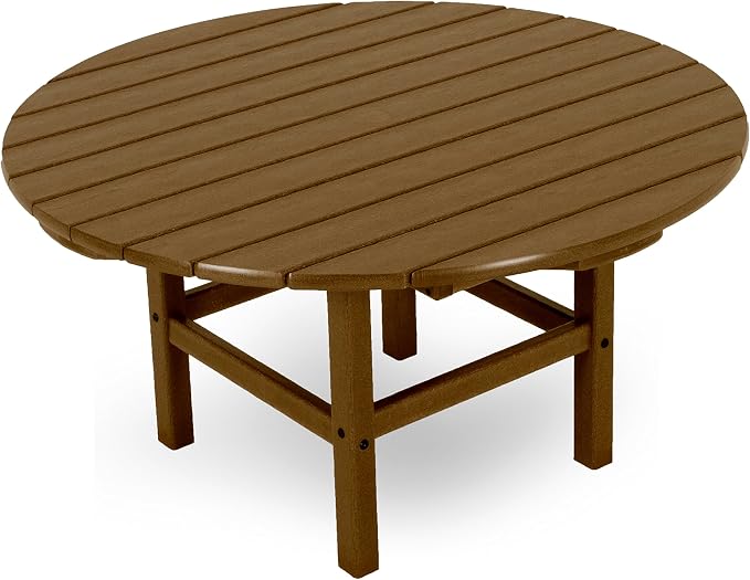 Ivy Terrace™ Round 37" Conversation Table in Teak