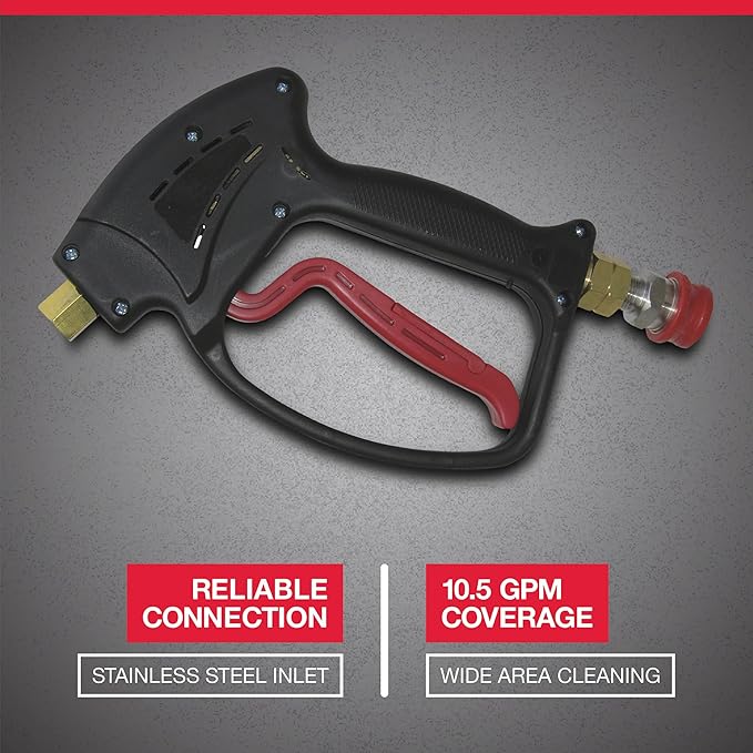 Northstar Hot Water Pressure Washer Trigger Spray Gun - 5000 PSI, 10.5 GPM, Model NumberDGR5010P