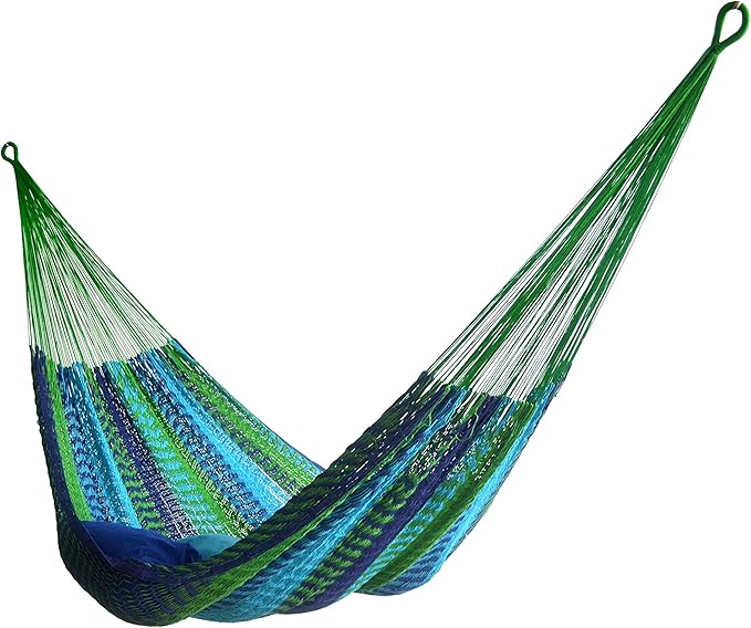 HAMMOCKS RADA - Super Cotton Thicker String - Mayan Style (Ocean Color)