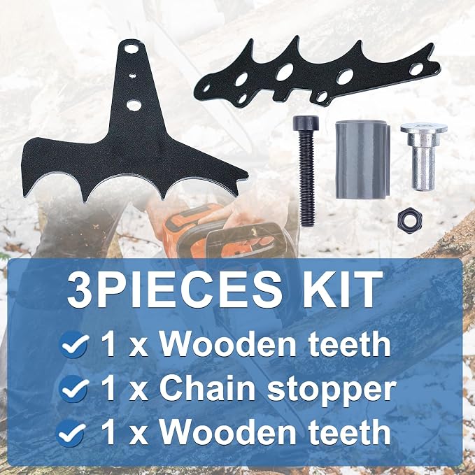 Chainsaw Spike Felling Dog Chain Catcher Kit for Husqvarna 362 365 371 372 371XP 372XP 570 575 576 & Jonsered 2063 2065 2165 2171 2172 Chainsaw Parts fits Replace 503647901 503922701