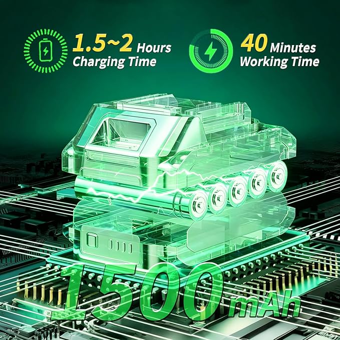 6 Inch Mini Chainsaw Cordless, 6 Inch Handheld Electric Chainsaws with 2*Batterie 3*Chains 2*Guide Bar, Small Chain Saw Battery Powered for Garden and Tree Trimmer, Ideal Gift for Elder Women and Man