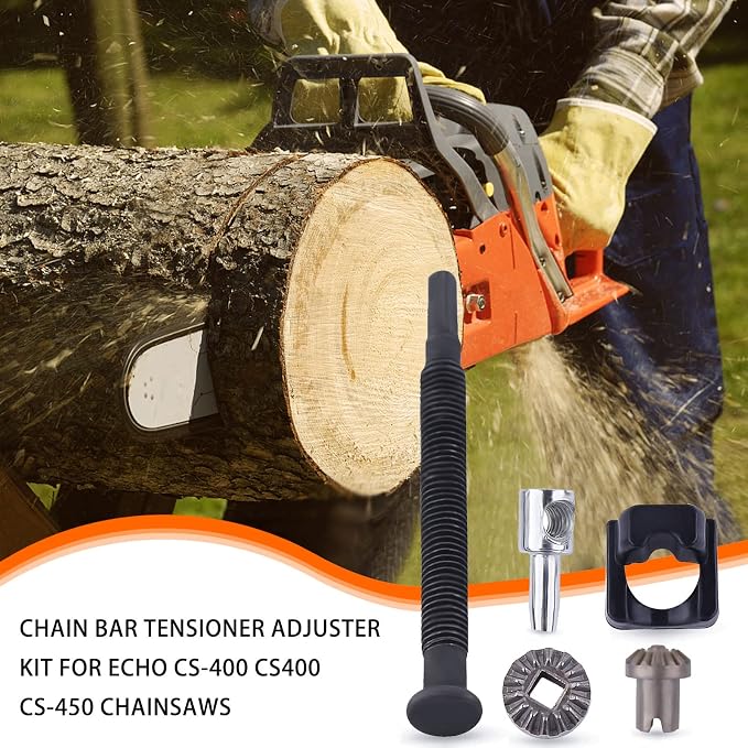 Chain Bar Tensioner Adjuster Kit for Echo CS-400 cs400 CS-450 Chainsaws Replaces V651000001 V651000011 V203000110 C309000030 V355000800
