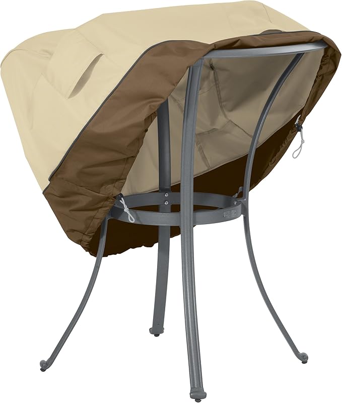 Classic Accessories Veranda Water-Resistant 36 Inch Round Patio Table Cover, Outdoor Table Cover