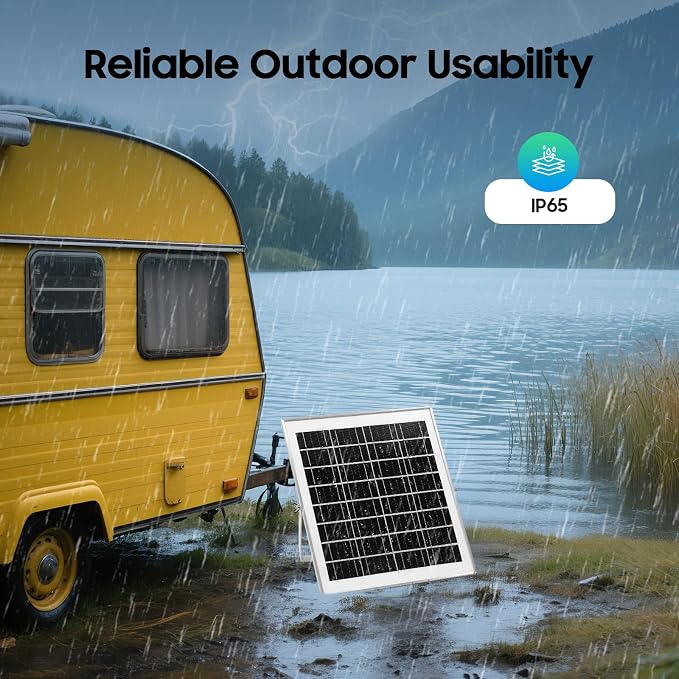 Solar Generator, 12V 4A Solar Powered Generator Kit, Portable Power Inverter Generator, Solar Inverter Power Generator for Outdoors Camping Travel Hunting Supply Energy