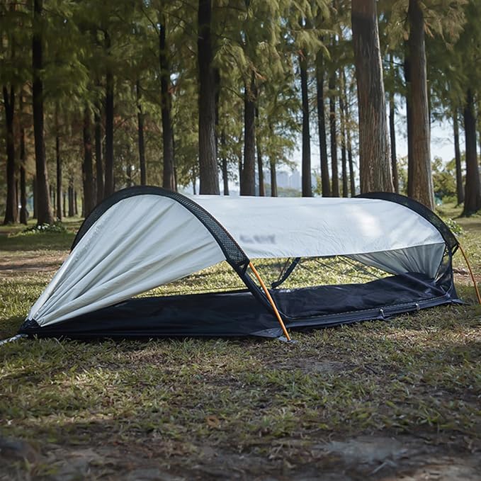 BNEI Double Hammock, Outdoor Tent, Easy to Carry, 270 * 140 cm, Maximum Load 200 kg, Suitable for Patio, Outdoor Camping (Green)