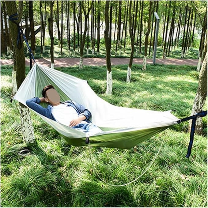Hammocks, Outdoor Hammock Outdoor Parachute Parachute Lightweight Camping,for Outside(Blue)