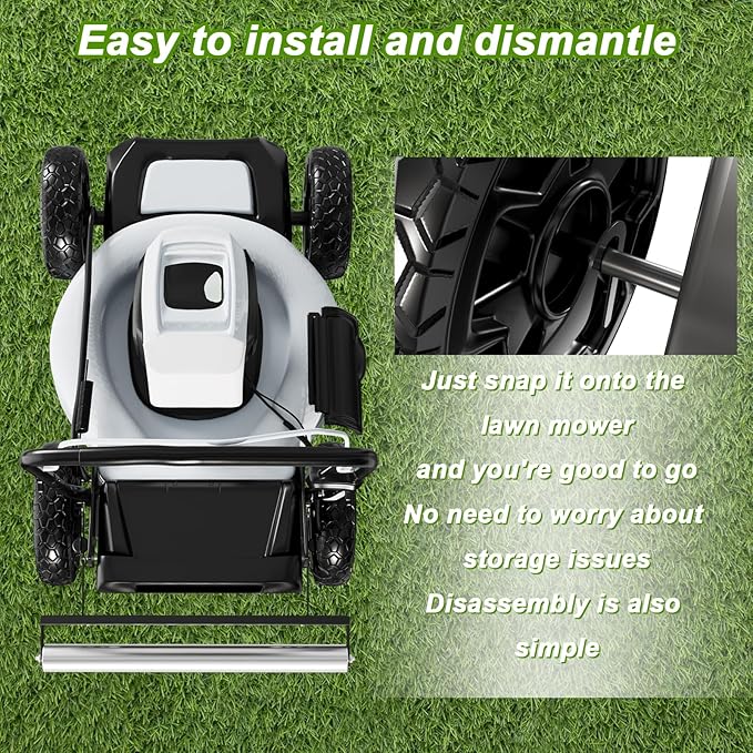 Lawn Striping Kit for Push Mower Compatible with EGO AR2100 21inch Lawn Striper, Stainless Steel, Easy to Install and Dismantle for Lawn Enthusiasts