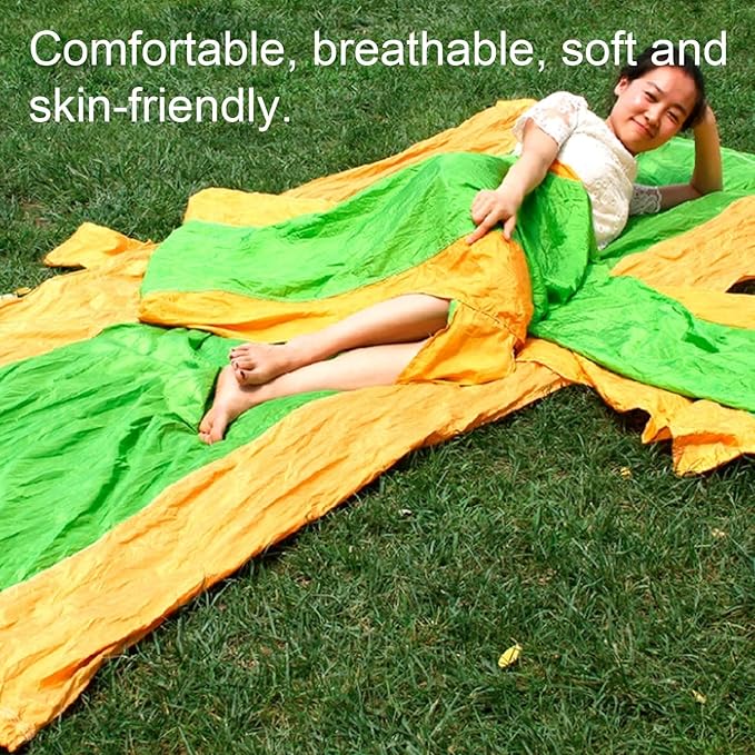 Polyester Hammock Outdoor Camping Multifunctional Removable and Washable Portable Easy to Install HammockP(Blue-red)