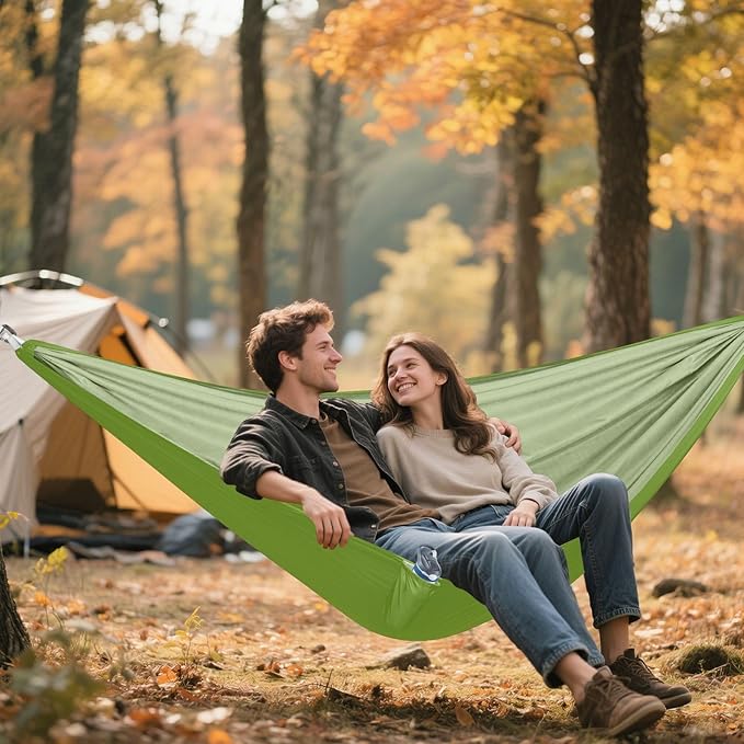 Olive Drab Solid Color Pure Plain Green 330lb Capacity Hammocks for Camping with Tree Straps Backyard Hammock for Outside Beach Patio Garden macas mexicanas de Patio para Adulto