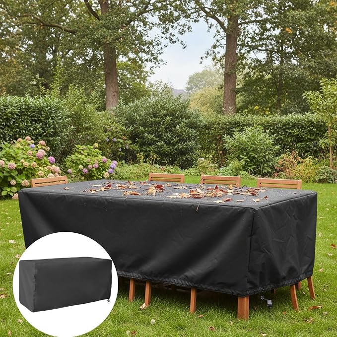 Outdoor Deck Box Cover for Patio Storage Box Protection with Secure Fit, 123x62x55 cm and 158x76x69 cm Options