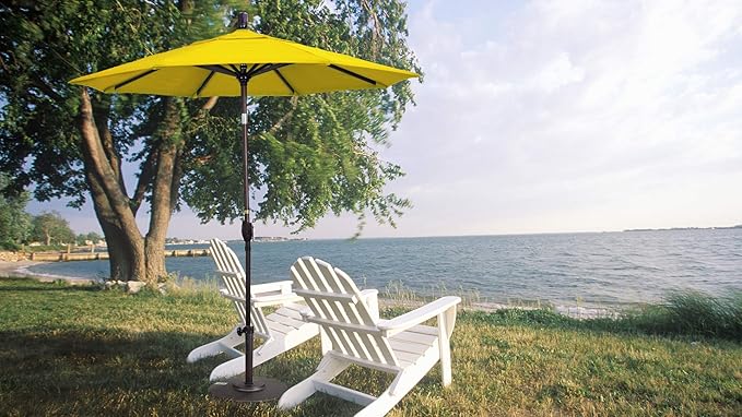 California Umbrella 7.5' Round Aluminum Market Umbrella