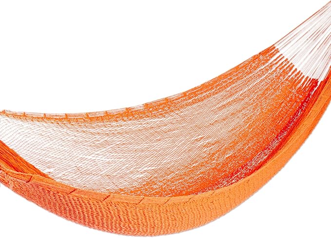 Novica Handmade Sunset Siesta Cotton Rope Hammock (Triple)