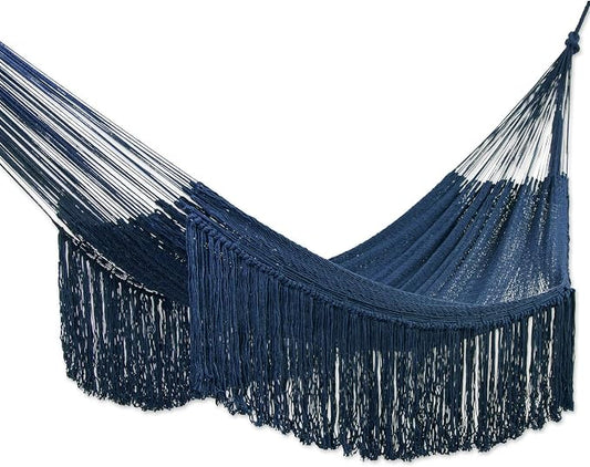 Novica Handmade Yucatan Dreams Cotton Rope Hammock (Double)