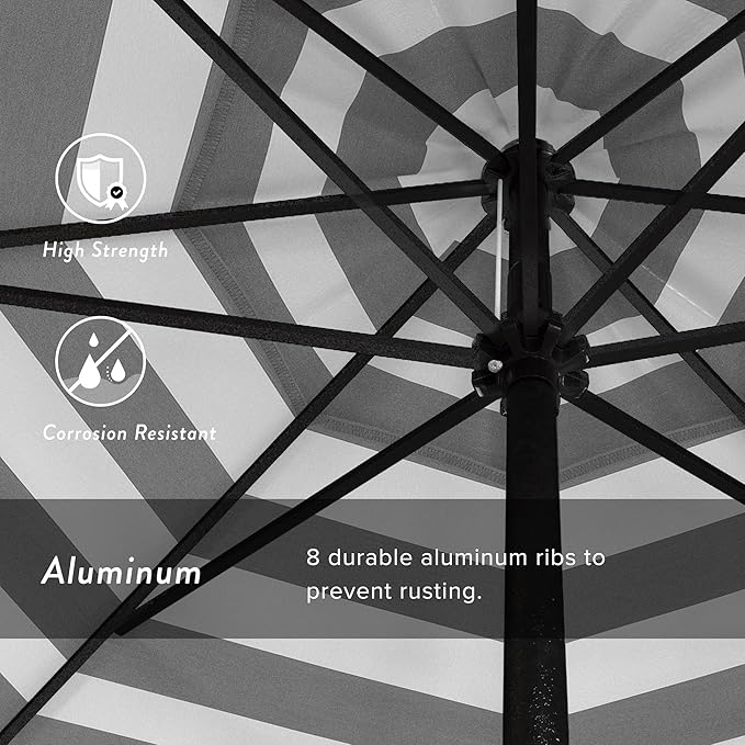 California Umbrella 9' Rd Aluminum Patio Umbrella