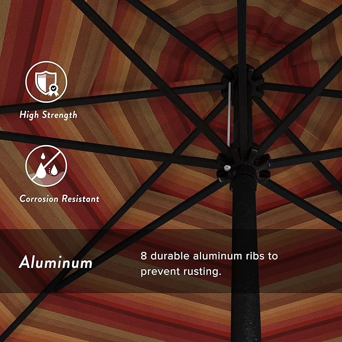 California Umbrella 9' Rd Aluminum Patio Umbrella