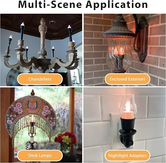 Smart Flameless Candle Lightbulb