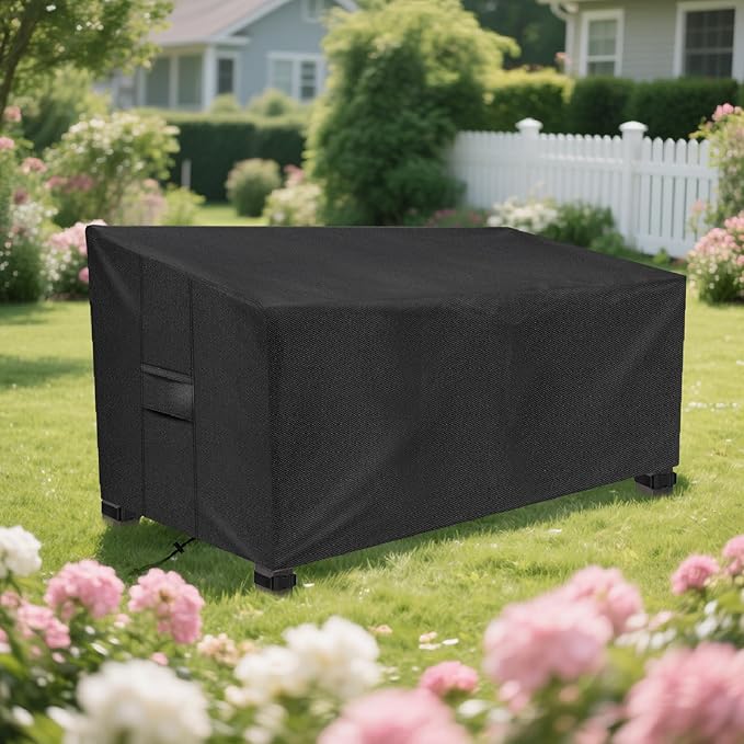 Patio sofa Covers,600D Heavy Duty and Waterproof Outdoor Garden Patio Furniture Covers Fits Up to 79W x 37D x 35H inches