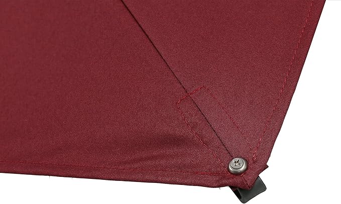 Outsunny 10ft Offset Patio Umbrella, Hanging Cantilever Umbrella, Square Shape, Aluminum Cross Base, Tilt, 360-Degree Rotation