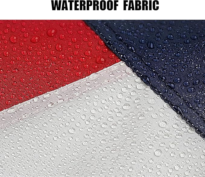 Texas State Flag 3x5 Feet - Embroidered Sewn Heavy Duty 210D Oxford TX Flag 4 Rows Hemming State of Texas Flags with 2 Brass Grommets for Indoor Outdoor