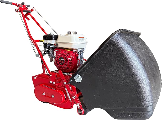 Reel Mower Groove Roller, 25" Self Propelled, 7 Blade, 5.5HP Honda, Mclane 25-5.5G-7-GR
