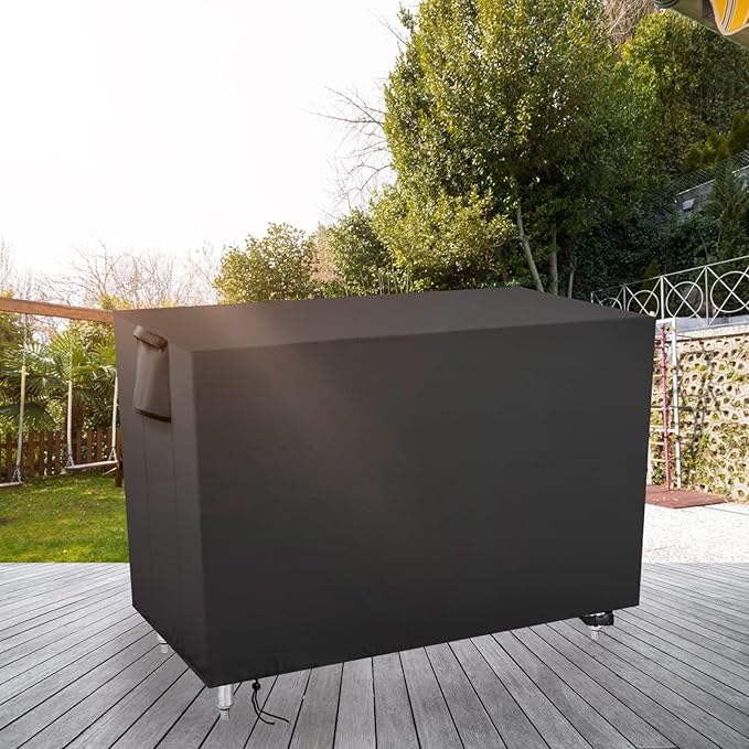 Outdoor Prep Table Cover 36 Inch,Waterproof Fadeproof UV Resistant Patio Stainless Steel Metal BBQ Table Cover All Season Protection for Outdoor Table - 36 x 30 x 35 Inch