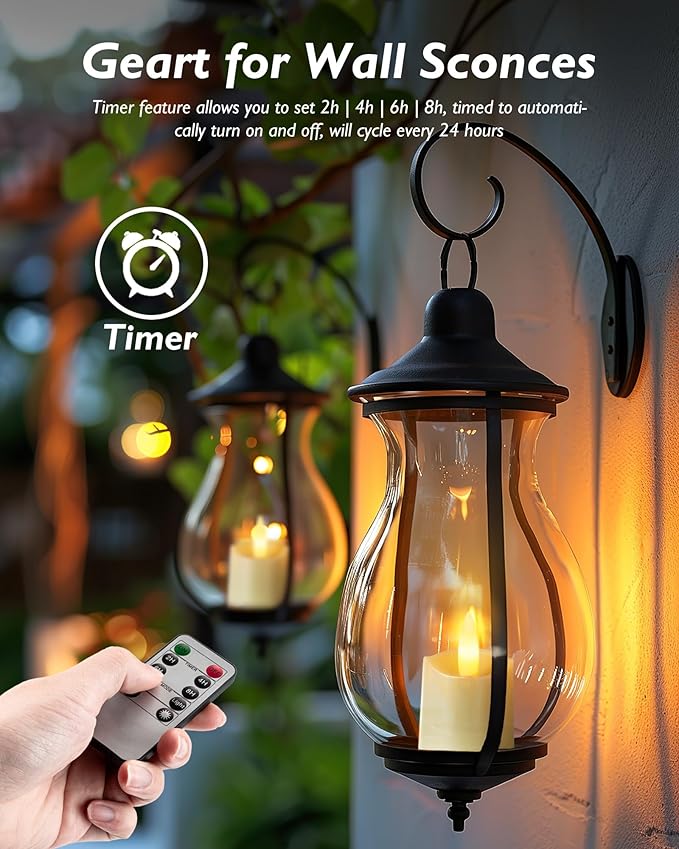 Homemory 12Pack 400+ Hour Remote Control Candles, 2/4/6/8H Timer LED Votive Candles, Battery Operated Tea Lights in Warm White for Outdoor, Table, Wedding, Christmas (Ivory, Batteries Included)