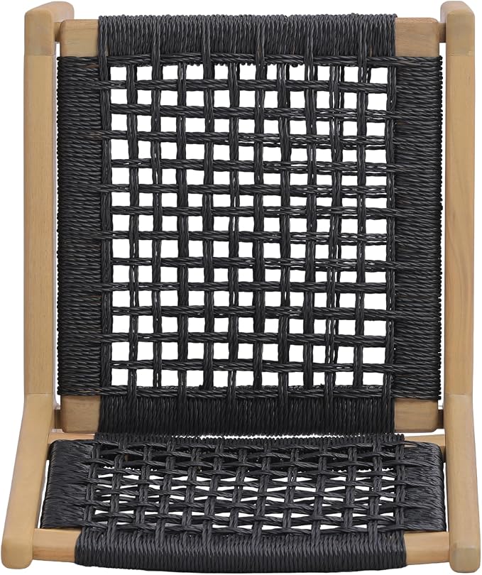 Christopher Knight Home Della Acacia Wood Dining Table Set for 6, 6 Piece Outdoor Dining Set with 70.75" Dinner Table, Bench and Armless Chairs, Patio Furniture Set for Dinner, Light Teak+Black