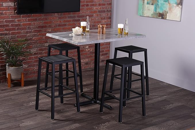Holland Bar Stool Co. 36" Diameter Natural, Indoor/Outdoor All-Season EnduroTop Table Top with Umbrella Hole