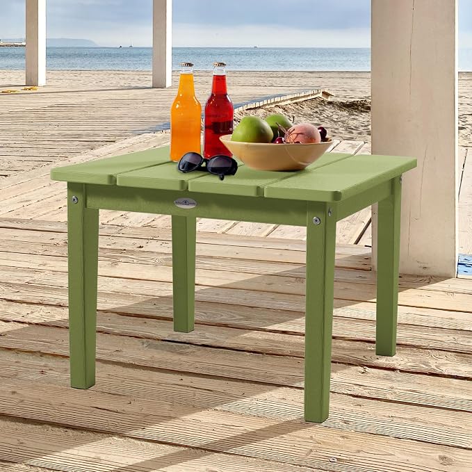Adirondack Large Side Table, Palm Green