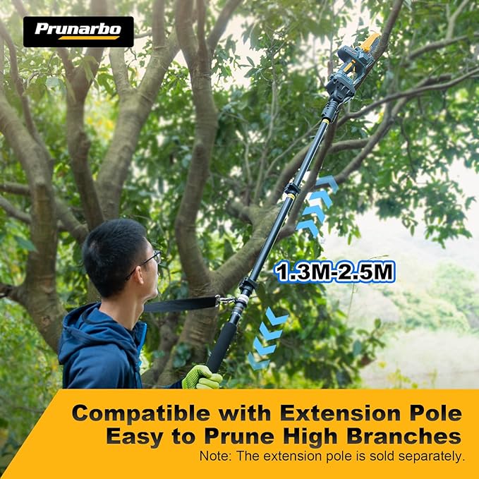 Cordless 8-Inch Pruning Chainsaw Compatible with Makita 18V Batteries, Brushless Handheld Chain Saw with Auto Oiler for Tree Trimming, Yard Maintenance & Storm Cleanup, Tool Only