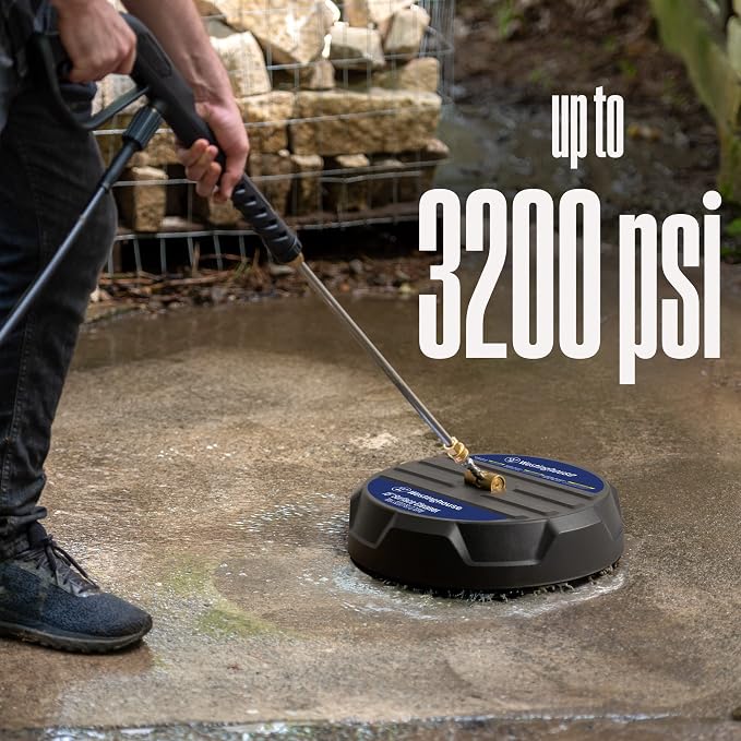 Westinghouse ePX3100v Electric Pressure Washer, 2100 Max PSI 1.76 Max GPM, Built-in Carry Handle & Universal 15” Pressure Washer Surface Cleaner Attachment