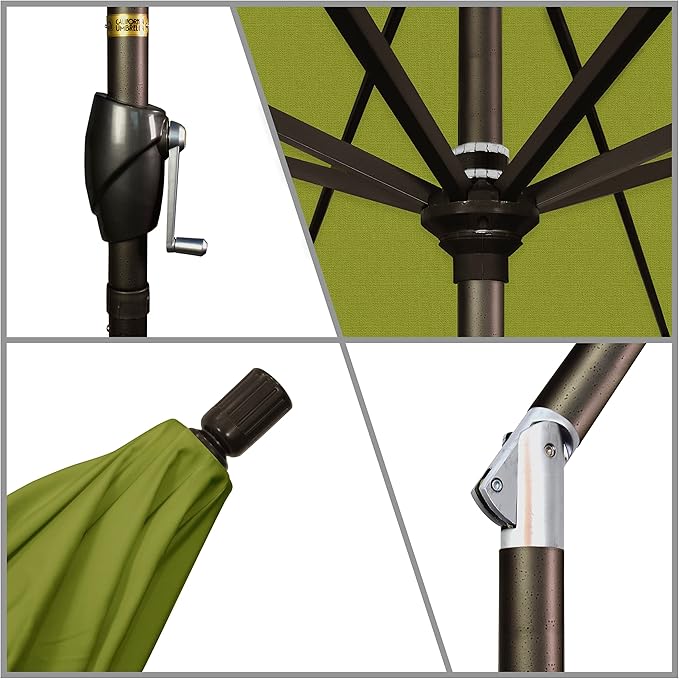 California Umbrella 7.5' Round Aluminum Market Umbrella