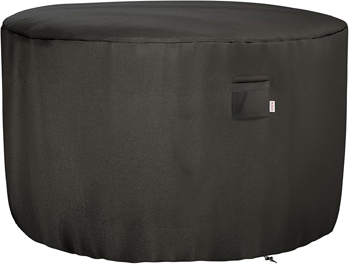 iBirdie Round Patio Furniture Cover 96 x 28 inch, 8 ft, Outdoor Waterproof and Weatherproof for Garden Table and Chairs, Heavy Duty 600D, fit 96, 95, 94, 93 Diameter