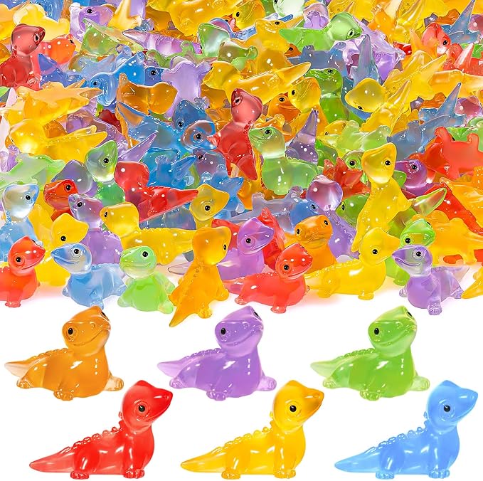 72PCS Luminous Mini Resin Lizards Tiny Lizards for Micro Moss Landscape | Cute Lizard Figures Glow in The Dark, Tiny Lizards Animal Miniature, Micro Moss Landscape Crafts Dollhouses Hidden Games