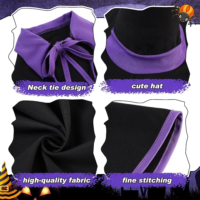 2 Set Halloween Goose Outfit Lawn Porch Goose Cloths Plastic Clothing Fall Halloween Outfit for 23 Inches Outdoor Patio Yard Lawn Art Decoration