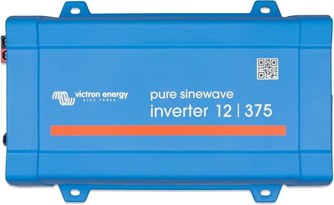Victron Energy 375VA 12-Volt 120V AC VE.Direct Pure Sine Wave Inverter | with NEMA GFCI