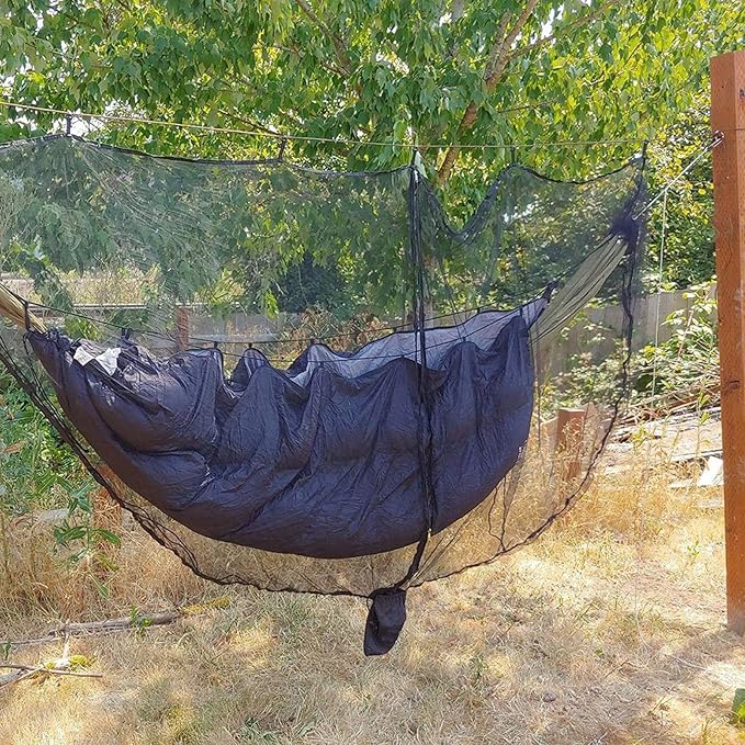 NOBRIM Camping Hammocks Mosquito Net Net Lightweight Portable 2 Person Hammock Fast and Easy Set Up for Outdoor Furniture