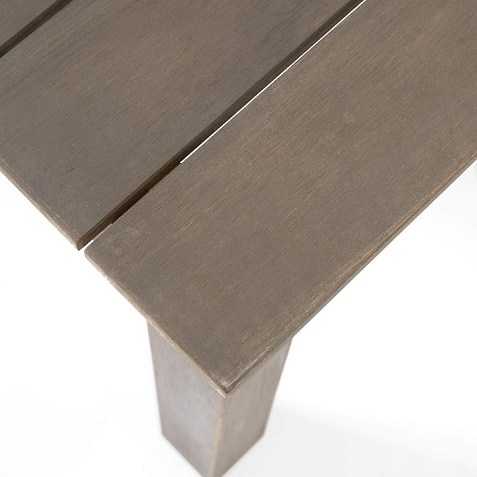Christopher Knight Home Obreanna Outdoor End Table, Gray Finish