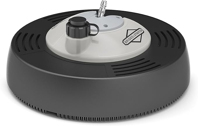 Briggs & Stratton 14 Inch Rotating Jet Surface Cleaner with Built In Detergent Tank and Quick Connect Wands for Patio, Lawn, and Garden