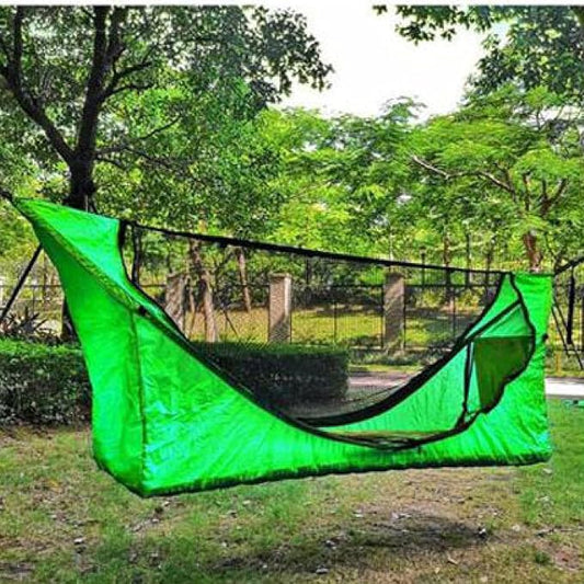 Camping Hanging Hammock Outdoor Water-Proof Shade Villa Garden Leisure Sofaa Hammock that Can Lie Flat A A